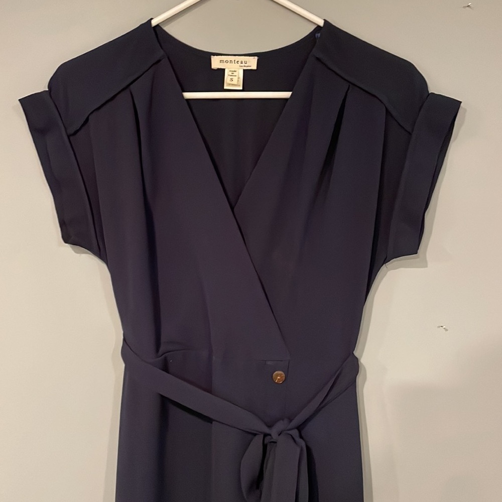 Montean Navy Blue Dress S